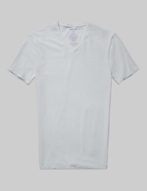 Cool Cotton High V-Neck Stay-Tucked Undershirt