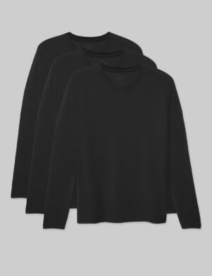 Second Skin Long Sleeve Tee (3-Pack)