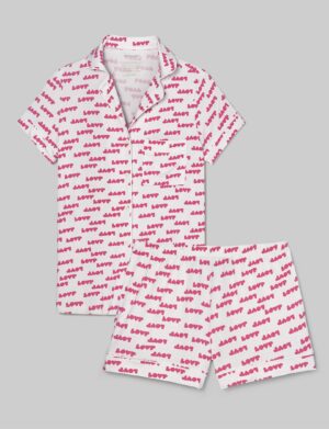 Women's Downtime Pajama Top & Short Set
