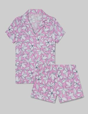 Women's Downtime Pajama Top & Short Set