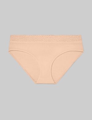 Women's Second Skin Brief, Lace Waist