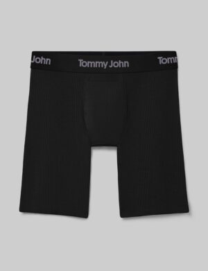 Second Skin Luxe Rib Boxer Brief 8"